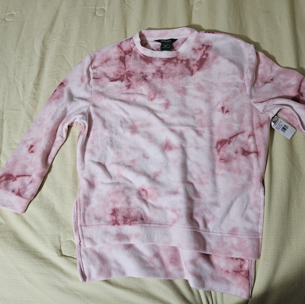 Pink Tie-Dye Sweater